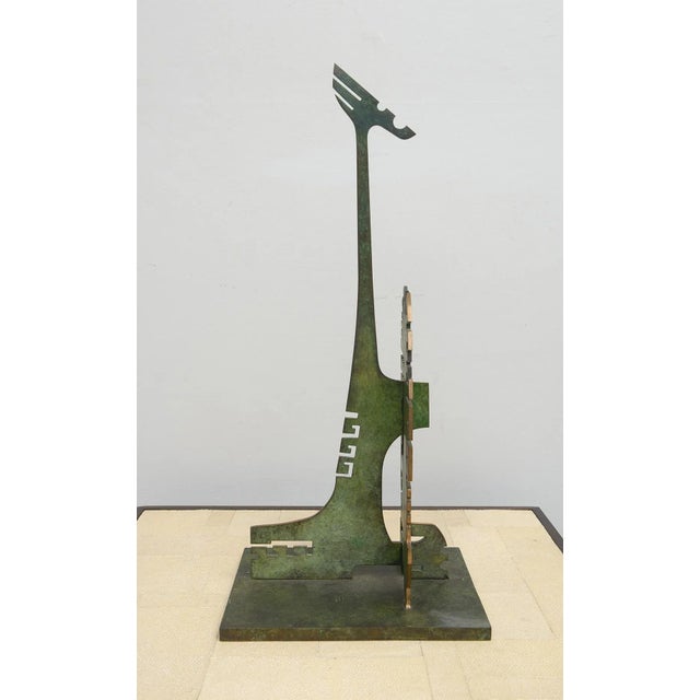 2010s Arnaldo Ugarte "Tehuascan" Bronze Sculpture For Sale - Image 5 of 11