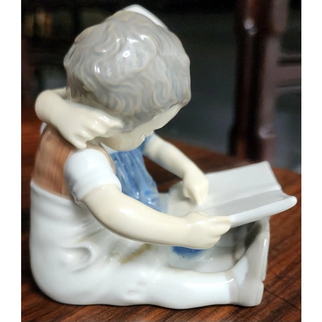 Bimg & Grondahl Danish Hand-Painted Porcelain Fine Figurine For Sale - Image 9 of 13
