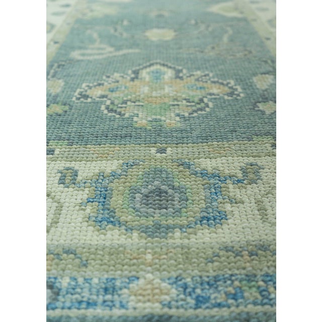 Turkish Oushak Rug 2'10" x 7'7" #19123 Explore a curated collection of hallway runners, wool rugs, and handmade...
