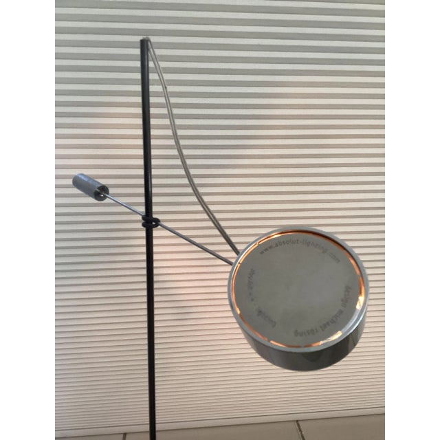 Vintage Floor Lamp with Touch Dimmable 475b by Michael Rösing, 1980 For Sale - Image 5 of 9