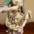 Antique Meissen Porcelain Figurine, Standing Woman With Basket & Dog For Sale - Image 11 of 15