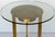 Mid 20th Century Fontana Arte Illuminated Patinated Brass & Glass Side Table, Italy 1960s For Sale - Image 5 of 9