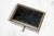 Nice Mid Century Vintage Italian Black Leather Gold Border Jewelry Trinket Box For Sale - Image 18 of 18