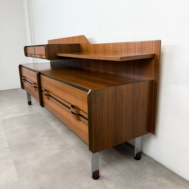 Brown Chest of Drawers by Sorgente Dei Mobili, Italy, 1960s For Sale - Image 8 of 18