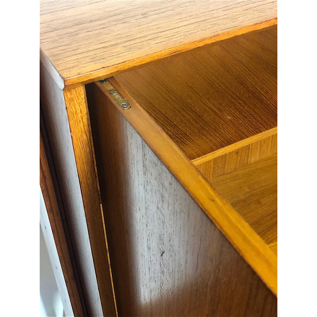 Black Vintage Two-Bay Bookcase, 1960s For Sale - Image 8 of 17