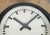 Industrial German Black Factory Wall Clock, 1950s For Sale - Image 13 of 17