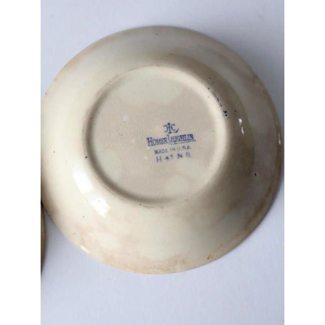 1940s Homer Laughlin Blue Willow Bowls - Set of 2 For Sale - Image 12 of 13