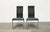 Metal German B25 Gray Cantilever Chairs with Fixed Leather Cushions from Tecta by Tecta and Jean Prouve, Set of 2 For Sale - Image 7 of 18