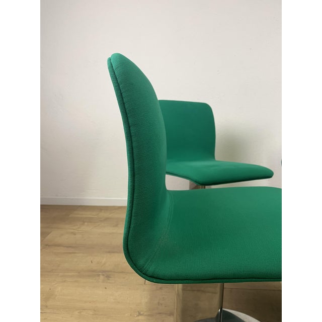 Steel and Fabric Chairs by Ettore Sottsass for Poltronova, 1970s, Set of 4 For Sale - Image 6 of 9
