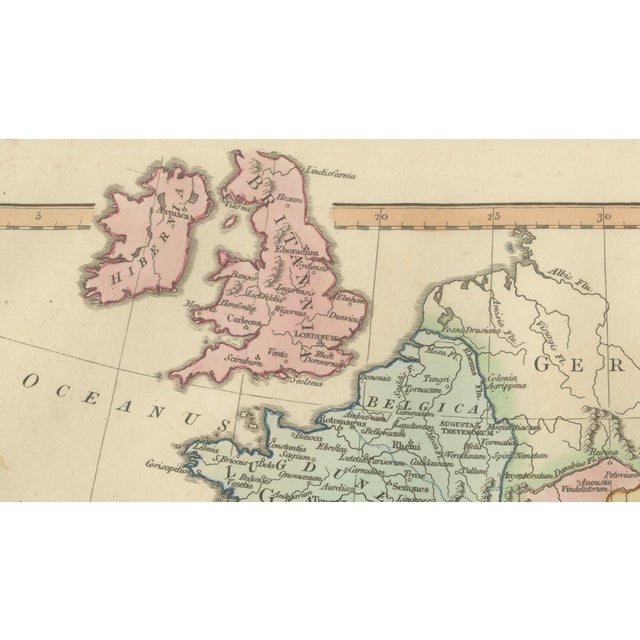 Paper Western Patriarchate Map from Wilkinson, 1822 For Sale - Image 7 of 9