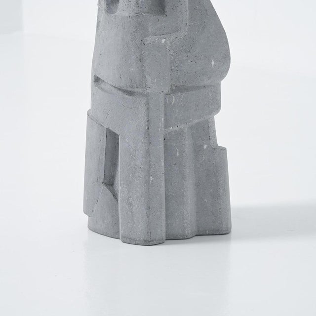 Stone Jan Keustermans, Abstract Sculpture, Blue Stone For Sale - Image 7 of 18