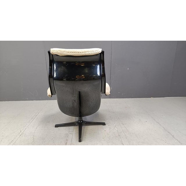 Alf Svensson Mid-Century Space Age Galaxy Armchair by Alf Svensson for Dux, 1968 For Sale - Image 4 of 9