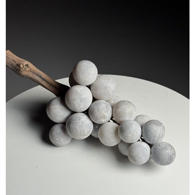 Grey Alabaster Grape Cluster For Sale - Image 14 of 18