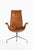 Mid-Century Modern Office Chair in Leather from Preben Fabricius & Jørgen Kastholm, 1960s For Sale - Image 3 of 7