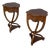 Art Deco French Wooden Bedside Tables, 1930s, Set of 2 For Sale