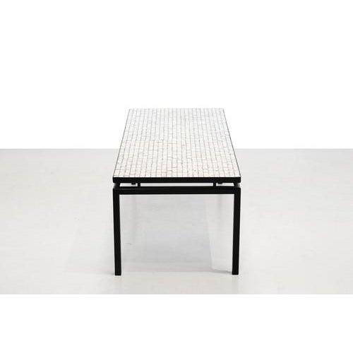 1950s Dutch Modernist Mosaic Coffee Table from Artimeta, 1950s For Sale - Image 5 of 7