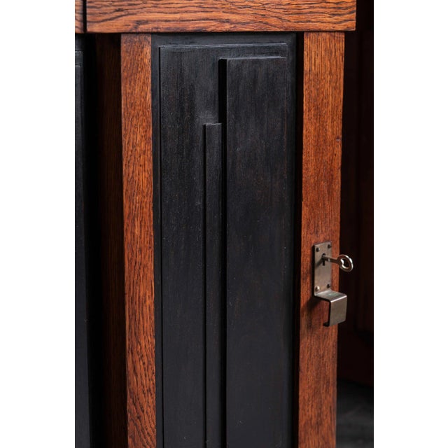 Amsterdam School Executive Desk, 1920s For Sale - Image 13 of 18