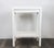 Contemporary A pairCarl Springer Style White Raffia Wrapped Nightstand For Sale - Image 3 of 9