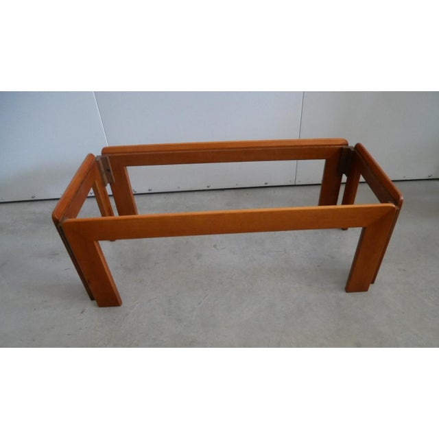 Cassina Vintage Italian Coffee Table by Afra & Tobia Scarpa for Cassina, 1960s For Sale - Image 4 of 15