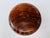 Vintage Hand-Turned Exotic Wood Salad Bowl With Servers - 3 pcs For Sale - Image 12 of 13