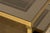 Mid-20th Century French Neoclassical Coffee Table With Brass & Glass For Sale - Image 10 of 17