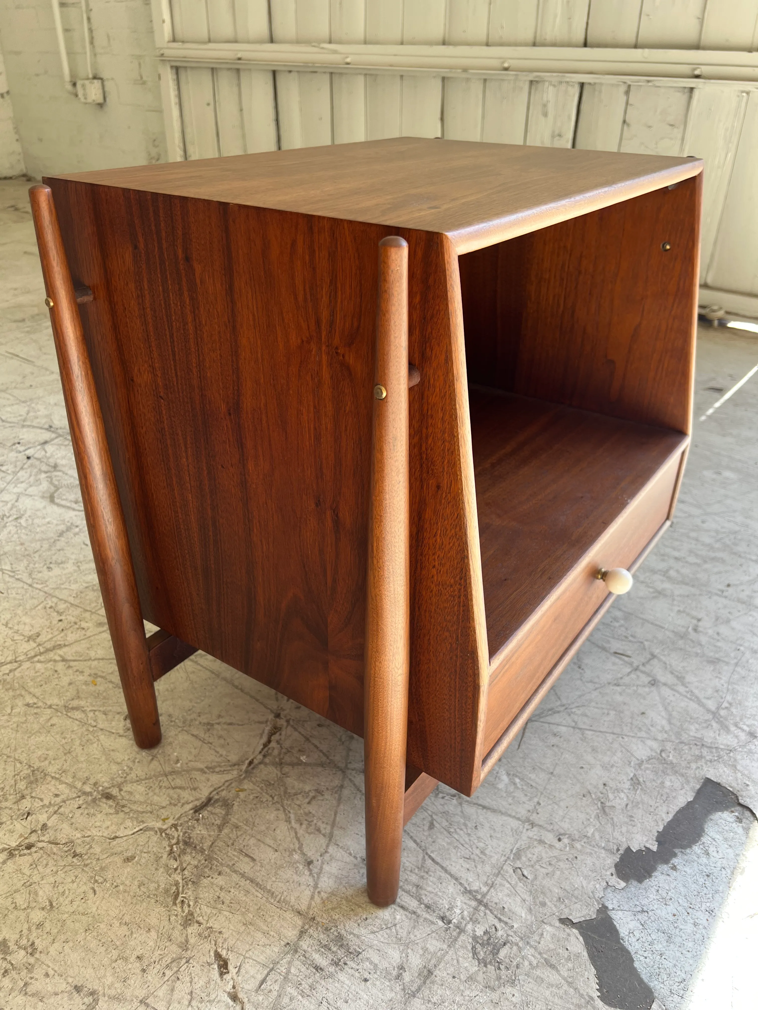 Mid Century Modern Walnut Kipp Stewart for Drexel Declaration