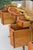 Magnificent Vintage French Provincial Louis XV Rococo Satinwood & Burl Wood Vanity For Sale - Image 9 of 14
