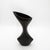 Shell Modern Sculptural Vase in Black Shell by R&y Augousti For Sale - Image 7 of 7