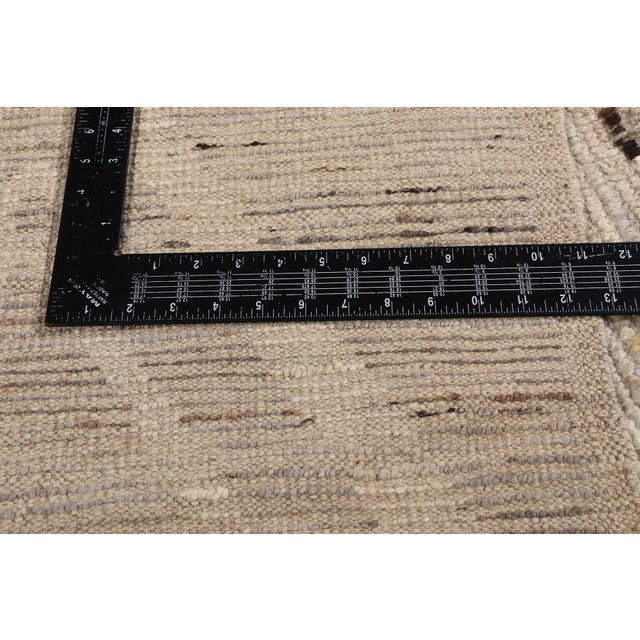 Textile Organic Modern Moroccan Rug, 10'05 X 14'00 For Sale - Image 7 of 10