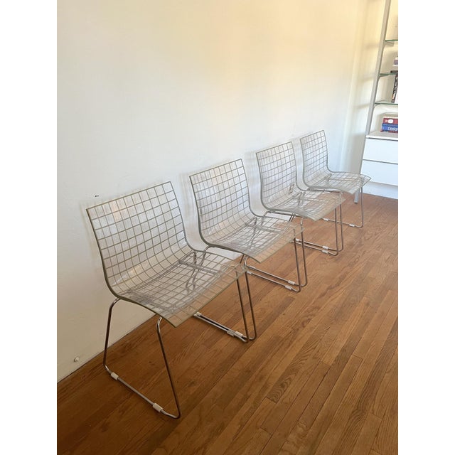 1990s Set of 4 Italian X3 Chairs by Marco Maran for Max Design Chairish