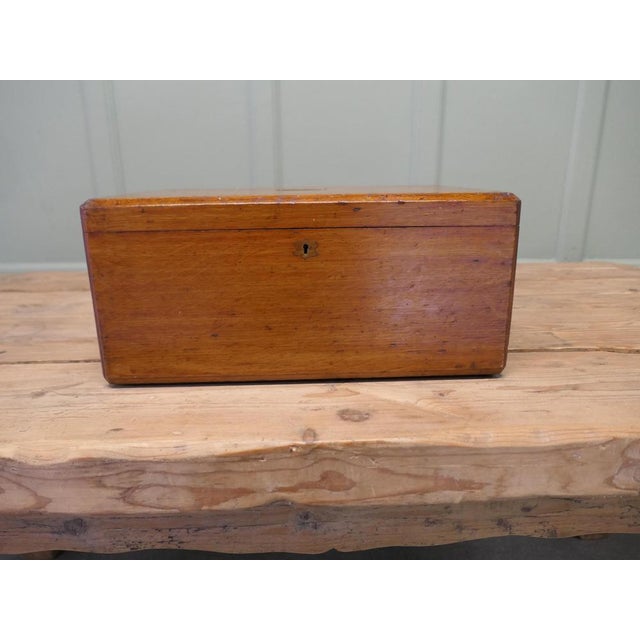 Victorian Oak Presentation Box For Sale - Image 4 of 7