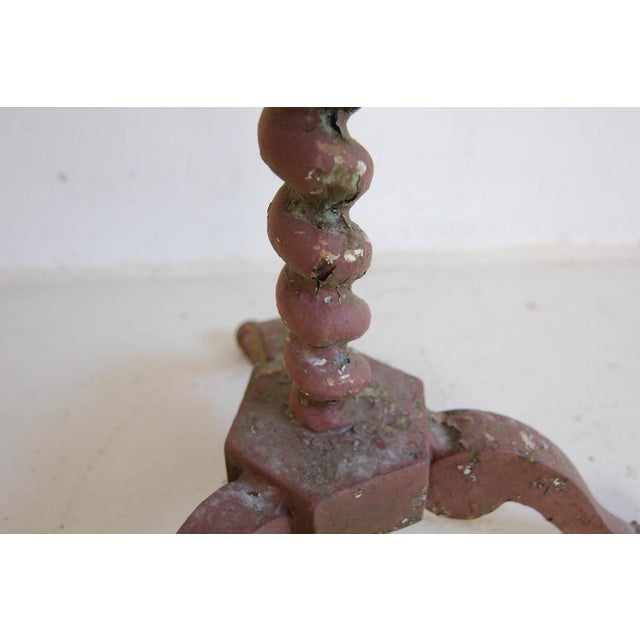 Round Cast Iron Table, 1890s For Sale - Image 18 of 18