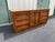 1960s Dixie 9-Drawer Brutalist Walnut Triple Long Dresser For Sale - Image 6 of 12