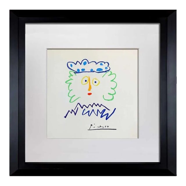 Pablo Picasso Lithograph "Cuatro Reyes 1" Limited Edition Signed Cat. Ref. C116 For Sale