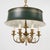 Spectacular and Exceptionally Elegant 1960s Spanish Louis XVI Revival Style Solid Cast Brass 6-Light "Bouillotte"...