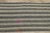 Black 1980s Scandinavian Style Stripe Design Handmade Oushak Kilim Runner Rug For Sale - Image 8 of 12