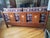 Purple Geometric Craftsman Loveseat For Sale - Image 4 of 4