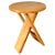 Gold French Folded Stool in Wood by Adrian Reed, 1970 For Sale - Image 8 of 8