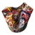 Vintage Murano Style Venice Italy Hand Blown Glass Handkerchief Vase For Sale