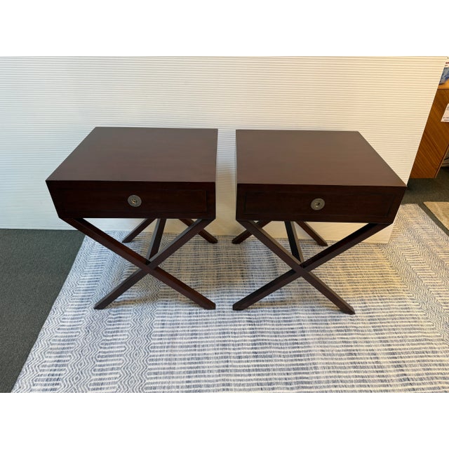 Williams-Sonoma Williams-Sonoma Home Hudson Nightstands, Pair For Sale - Image 4 of 13