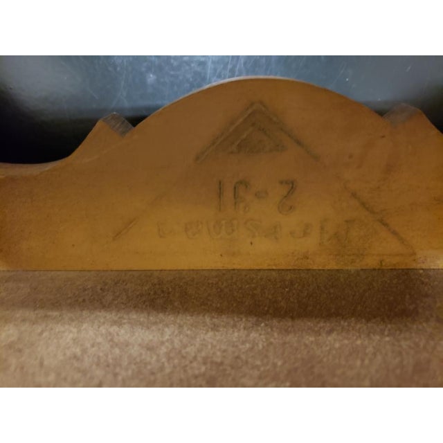 Wood 1960s Mersman Brown Two Tiered Step Drawer Side or End Table For Sale - Image 7 of 9