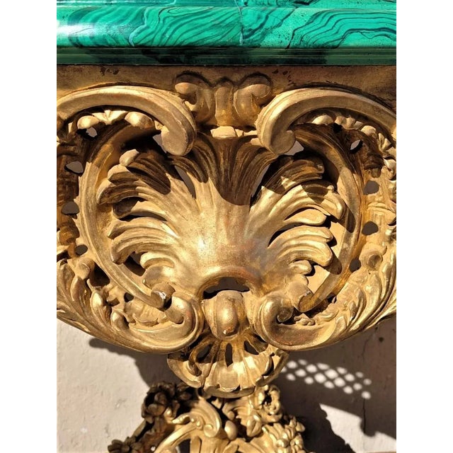 Doré Wood Rock Console Table by Valerian Rybar, 20th Century For Sale - Image 10 of 17