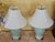 Hollywood Regency Pair of Vintage Celadon Glazed Ceramic Ginger Jar Table Lamps For Sale - Image 3 of 18
