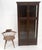 Brown 4 Doors Carved Teak 5 Shelves 2 Bottom Drawers 72" Tall Curio Cabinet Showcase For Sale - Image 8 of 14