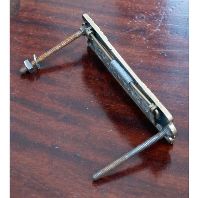 Small Edwardian Brass Letter Box, 1910 For Sale - Image 4 of 6