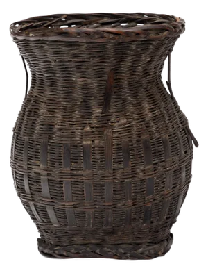 Chinese Petite Gathering Basket, C. 1940