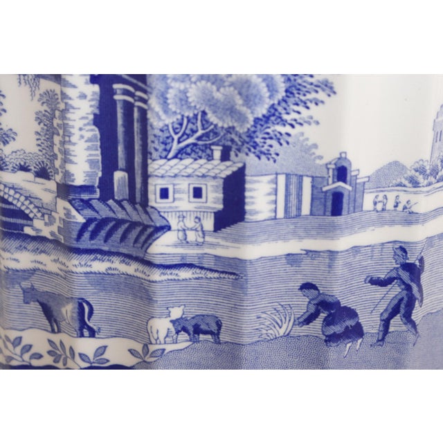 Late 20th Century Spode Porcelain “Blue Italian” Planter For Sale - Image 5 of 8