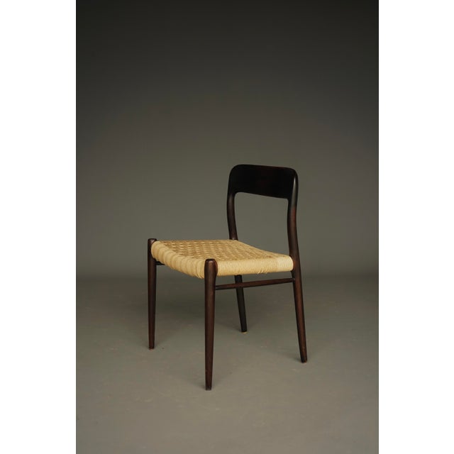 Model 75 Chairs in Beech by Niels Otto Møller for J.L. Moller, 1960s, Set of 6 For Sale - Image 9 of 18