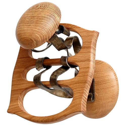 Calvet Hook in Metal and Wood, Spain, 2019 For Sale - Image 16 of 16