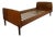 Vintage Danish Teak Single Bed, 1960s For Sale